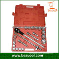 22pcs professional mechanical socket set hand tools